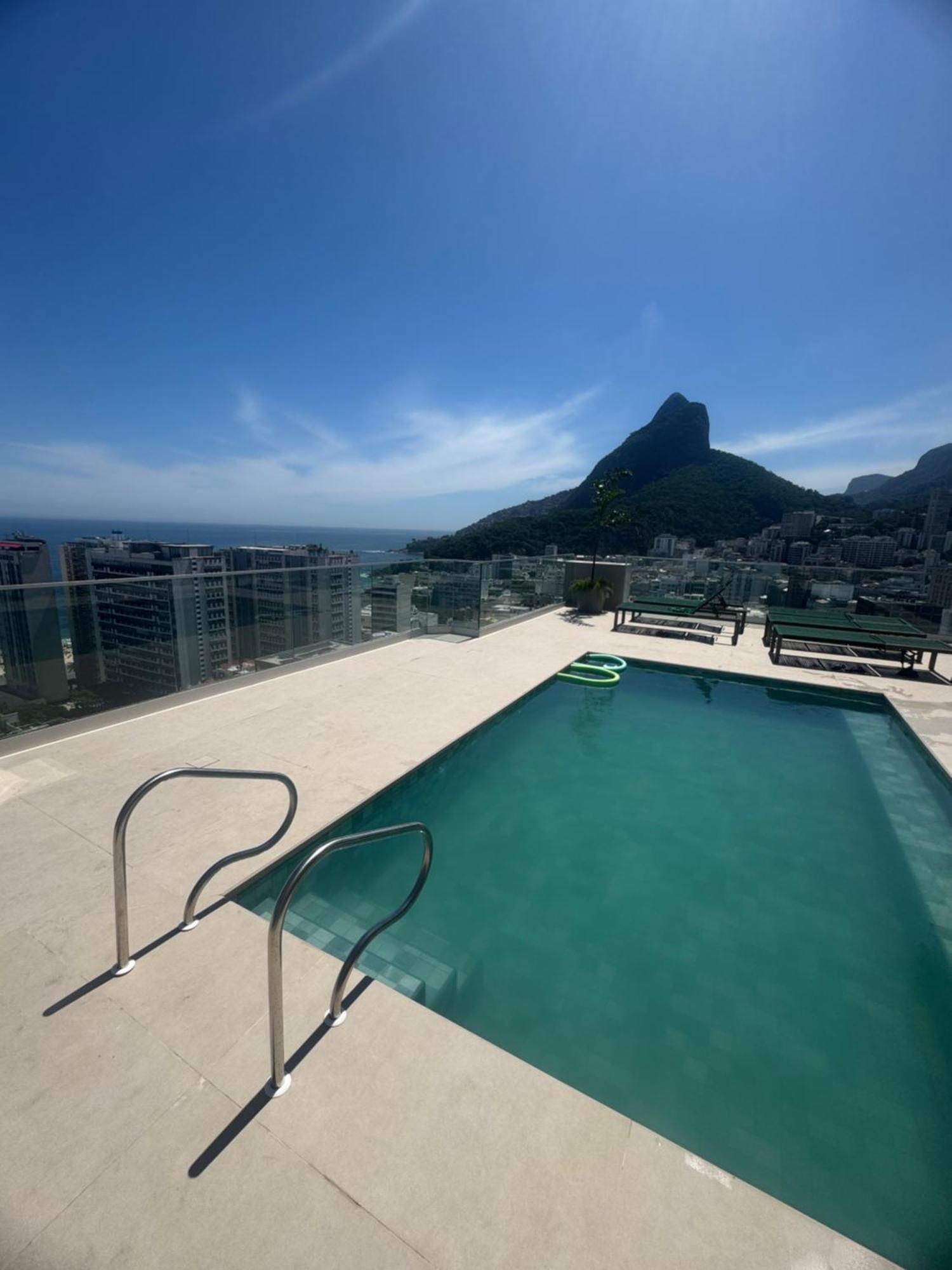 Top Flat Leblon, Academia Vista Mar, Sauna E Arrumacao Diaria By Tata ริโอเดจาเนโร ภายนอก รูปภาพ