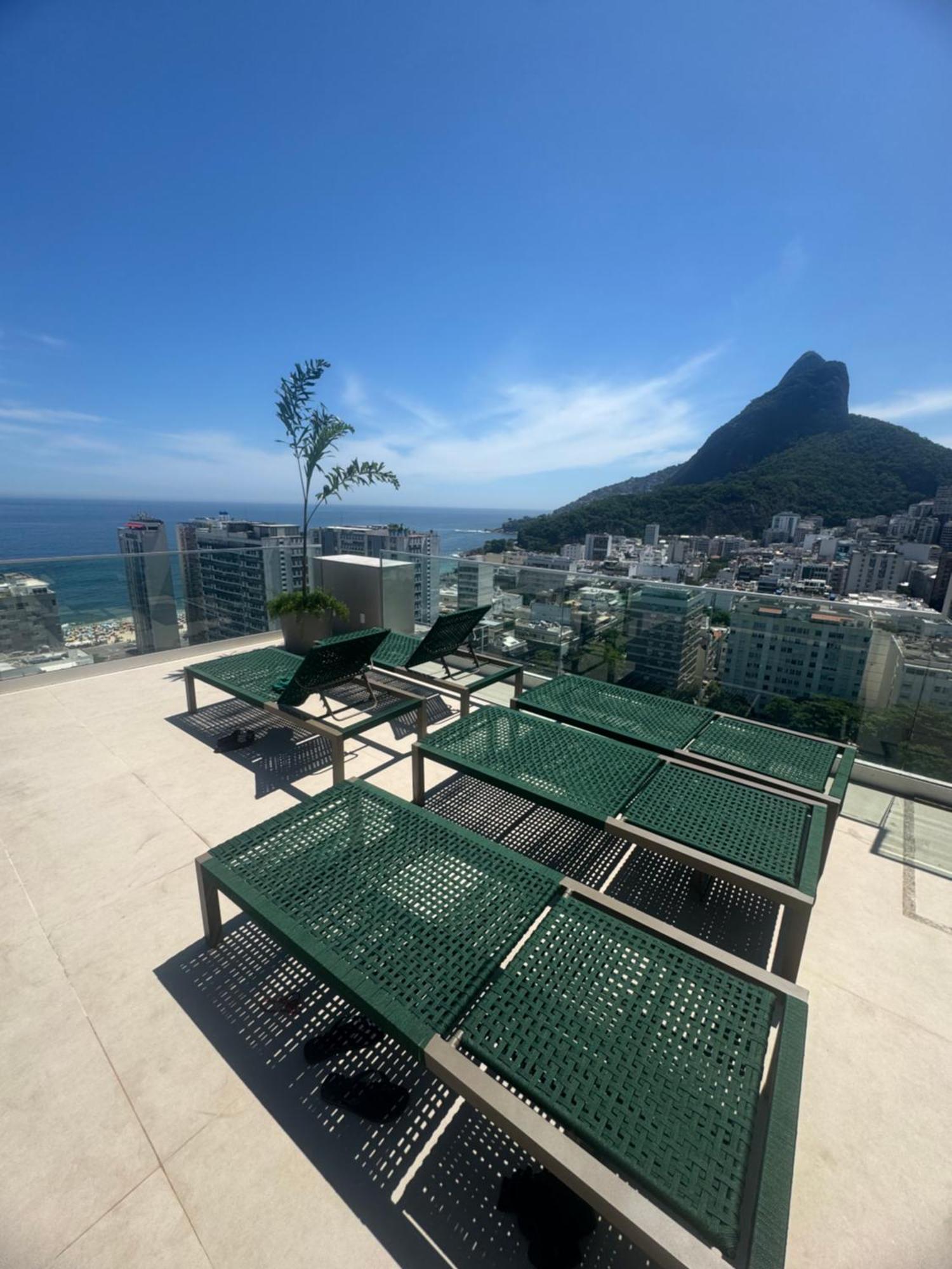 Top Flat Leblon, Academia Vista Mar, Sauna E Arrumacao Diaria By Tata ริโอเดจาเนโร ภายนอก รูปภาพ
